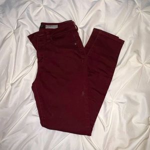Aeropostale, Size 4, Maroon, High Wasted Jeggings